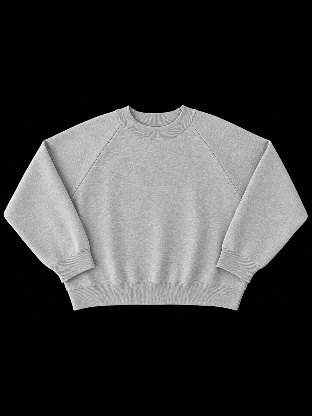 Women's Classic Crewneck Sweatshirt in Heather Gray